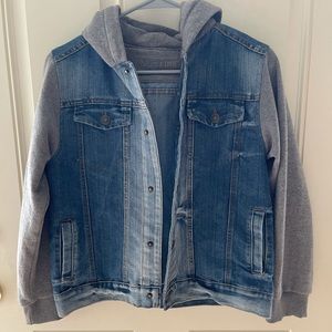 Kids Jean Jacket Hoodie!